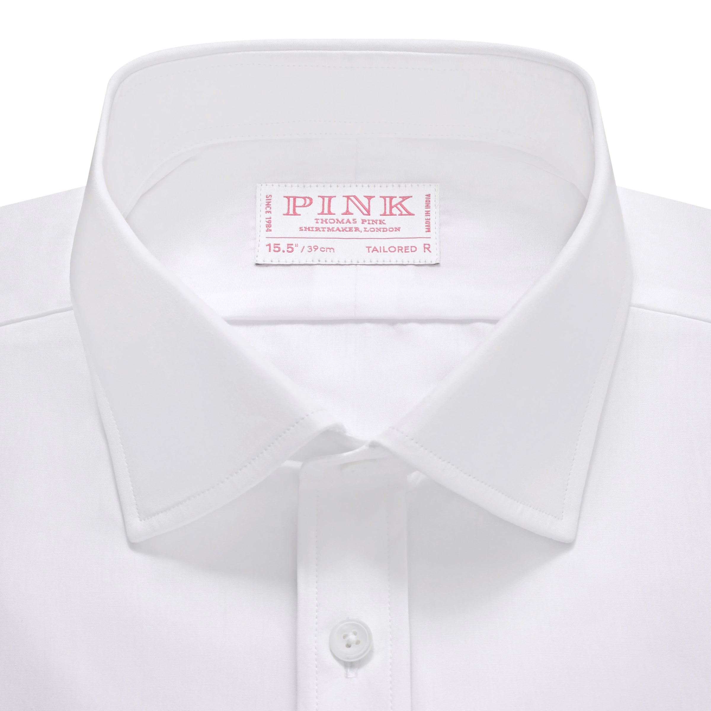 White Classic Fit Ramses Poplin Formal Shirt